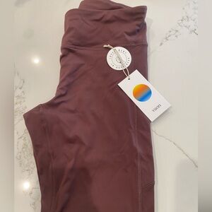 Brown vuori leggings